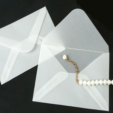 와이옐로 반투명 직사각 봉투 청첩장 포장용 반투명 봉투