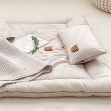 베비 모달 100% 유아동 요토퍼 패드 (100X135), 그레이