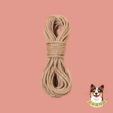 DIY劍麻繩貓抓柱麻繩 寵物幼貓玩具 小貓用品 耐磨不掉屑貓跳台, 1個