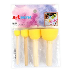 아트시크릿 스텐실 붓 세트 4본 스폰지타입, 2세트
