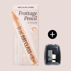 TOO COOL FOR SCHOOL Frottage Pencil 臥蠶筆, 1個, 多用柔彩筆01 (削筆器套裝), 1