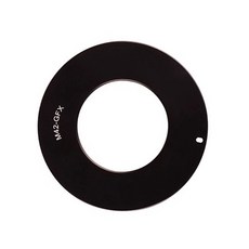 M42 1mm 수정 렌즈 어댑터 M42 마운트 대형 포맷 확대 렌즈 100개의 50R 100S 카메라 액세서리와 호환됨, 1개, 4NB805376_LZQ, 그림과 같이
