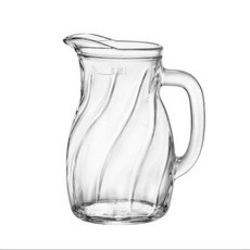 비스트로 트위스트 저그 0.25L 0.5L 1L 손잡이 피처 보르미올리, 250ml, 1개
