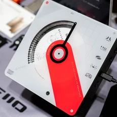 FiiO BEATBOX CD 오디오 올인원 독립형 FM 칩 스틸 비드 다이얼 메커니즘 중저음 스테레오 휴대용 스피커, 02 White