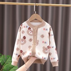 兒童外套 秋冬上新兒童毛衣2022新款針織衫男童加絨開衫秋冬女寶寶洋氣上衣針織外套