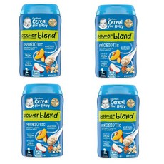 거버 오트밀 유산균 프로바이오틱스 2단계 복숭아 사과 227g 4개