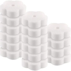 16개 핫텁 스펀지 - 오일 제거용 스파 청소 패드 자쿠지 욕조 및 수영장 액세서리용 재사용 가능, 01 16pcs flower