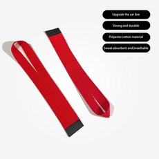 1쌍 그림 8 남성 여성용 리프팅 스트랩 역도 벨트 파워 핸드 그립 헤비 듀티 운동, 03 Type2-Red