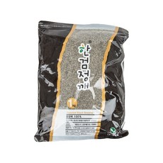 한식품 한검정깨가루(흑임자분말) 1kg, 1개