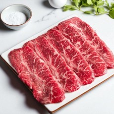 미국 냉장 부채살 구이용 탑초이스등급, 200g, 1개