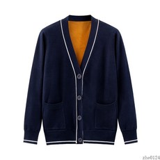 기모 간호사가디건 가을 겨울 유니폼 요양원 덧가운