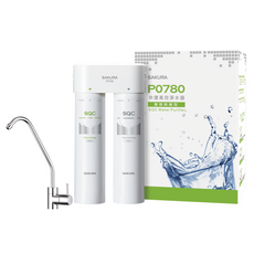 櫻花 SAKURA P0780 快捷高效淨水器 (雙管除菌型) - 家用廚房雙管除菌淨水設備