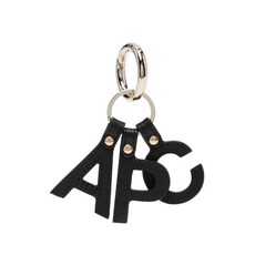 A.P.C. 비 레터링 로고 키링