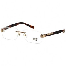 萬寶龍 MONTBLANC 金色鏡框眼鏡 MB498U