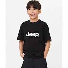 지프 JEEP JEEPKIDS 빅 지프로고 반팔티 KQ5TSU091BK 385854