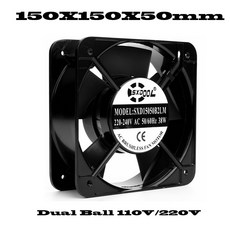AC 110V 115V 220V 230V 80MM 120MM 베어링 와이어 150MM 케이스 듀얼 92MM 110MM 200MM 172MM 산업용 캐비닛 냉각, SXD15050