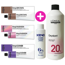 로레알 염색약+산화제증정 새치커버 마지브라운B 마지렐, 마지커버 10번 금색(눈썹염색호환), 1개