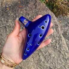 입문용 도자기 오카리나 알토C 초등학교 악기 초보자 교육용 음악 연주, 1개, 상세페이지 참조