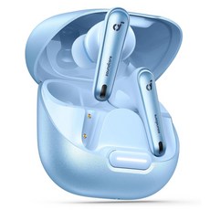 앤커 사운드코어 리버티4 NC 노이즈캔슬링 블루투스이어폰 스카이 블루, A3947Z61, 스카이블루