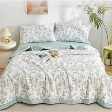 JLVJ 여름용 쿨링 극세사 이불 기숙사 침구