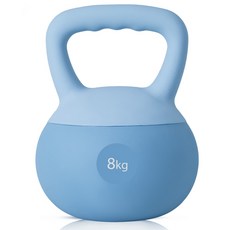 Need 말랑말랑 소프트 PVC 케틀벨 아령, 1개, 8kg, blue