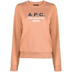 A.P.C. 마담 로고 프린트 스웨트셔츠