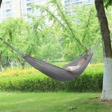 초경량 캠핑 해먹 휴대용 1인용 해먹 접이식 야외용 공원 간편+그래Shop, 빠른배송