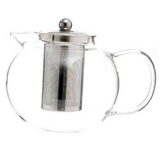 내열유리 티포트 티인퓨져, 투명, 1개, 1.3L