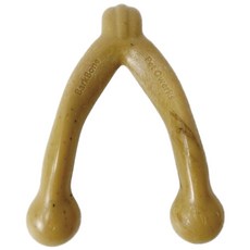 Pet Qwerks PQ尼龍耐咬骨頭系列 狗骨頭 狗玩具 磨牙 潔牙骨 寵物潔牙, 咖啡, 1個