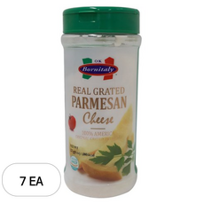 OKPUTO 리얼 그레이티드 파마산 치즈가루, 227g, 7개