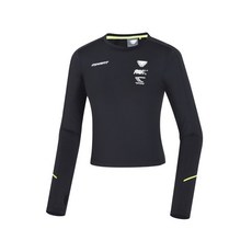 게스 GUESS 다이나핏 DYNAFIT PACER 페이서 크롭 긴팔티_Black YWP24250Z1