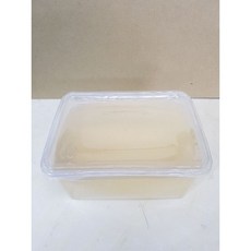 台灣製 果凍皂基 透明盒包裝, 果凍皂基,1公斤, 1個