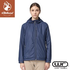 Wildland 荒野 女 輕量天鵝絨防風防潑保暖外套