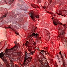 국내산 소잡육 소고기잡육 뒷고기 국거리 장조림 육개장 곰탕 육수 사골국, 1개, 1kg