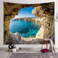 캠핑문_포스터 다용도 가림막, 벽난로, 동굴