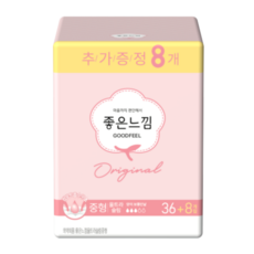 유한킴벌리 울트라슬림 생리대, 중형, 44개입, 1개