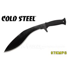 工具家達人 cold steel 彎刀13吋廓爾克大砍刀 叢林剁刀 背齒 叢林求生刀 剁刀 開山刀 露營刀, 1個, 黑色