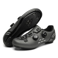 야외 레저 산악자전거 클릿 슈즈 라이딩 MTB 제품 활동 자전거, 15.그레이 하이웨이 40