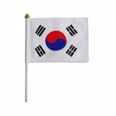 수기태극기 45-30/깃대별도 (1개) omn*8220jo, 1개, 태극기