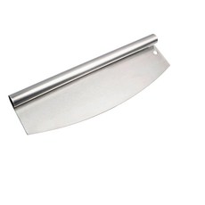 MP 존더분쉬 스테인리스 반달 피자 커터 나이프 칼 반죽 도우 베이킹 파손제품, 1개