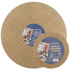 화방용 원형 황마 천 캔버스 30cm