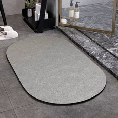 대형 규조토 발매트 주방매트 01 80x120CM 욕실매트 발닦개, 1개, B. 라운드 그레이