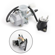 Honda ATC200 PZ27 QJ斜接口化油器總成-極限超快感, 1個