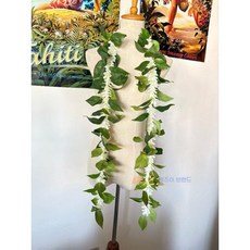 하와이안 훌라 댄스 잎 목 소품 공연 액세서리 꽃 화환 160cm 레이, 1개, 기본