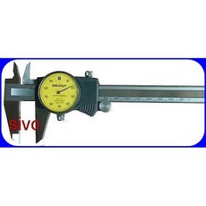 SIVO五金商城 日本Mitutoyo 505-745 12吋(300mm/0.02mm)度盤式游標卡尺，高精度測量工具, 1個