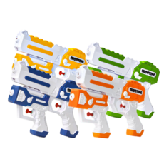 子母分體式雙水槍玩具：沙灘戲水親子互動遠射程噴水槍，安全浴室玩具A0360, 顏色隨機, 1個