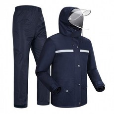 골프용 방수 상하의 오토바이 네이비 우비 바람막이 오토바이복 빅사이즈 대량구매 완전방수 방풍 유니폼 dew+7755Jy, 본상품선택, 본상품선택