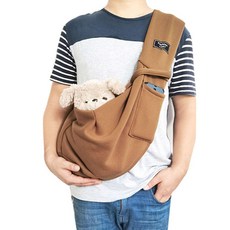 강아지 슬링백 폴리 원단 6KG이하 댕댕이 외출 필수템 반려견선물