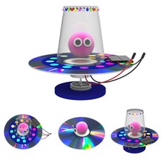 태양광 회전 우주선 만들기 태양전지 신재생에너지 전기 전환 과학실험 관찰 DIY 키트