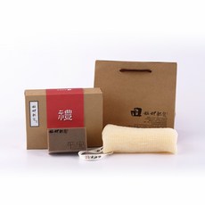 艋舺肥皂-隨身平安禮盒-平安皂 潔淨沐浴手套-年節禮盒/手工皂/送禮/禮物/禮品/熱銷/沐浴球/沐浴巾/台灣傳統老店, 1個